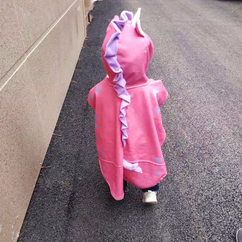 Baby Bath Towel With Dinosaur Cloak Large - Krosscanada