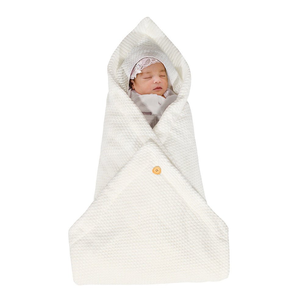 Baby jacquard plus velvet sleeping bag multi - purpose - Krosscanada