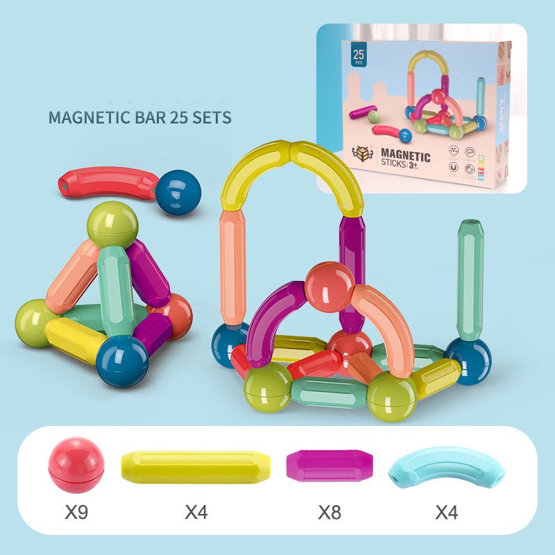 Baby Toys Magnetic Stick Building Blocks Game Magnets Children Set Kids Magnets For Children Magnetic Toy Bricks - Krosscanada