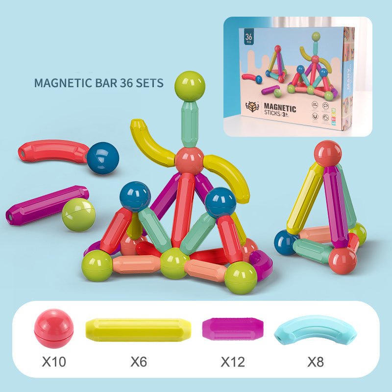 Baby Toys Magnetic Stick Building Blocks Game Magnets Children Set Kids Magnets For Children Magnetic Toy Bricks - Krosscanada