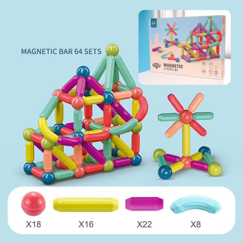 Baby Toys Magnetic Stick Building Blocks Game Magnets Children Set Kids Magnets For Children Magnetic Toy Bricks - Krosscanada