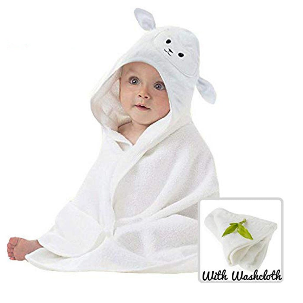 Bamboo Fiber Baby Cartoon Holding Blanket - Krosscanada