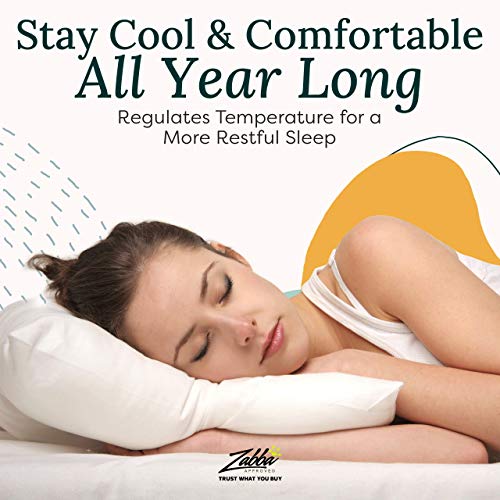 Bamboo Pillows for King Size, Set of 2 - Krosscanada