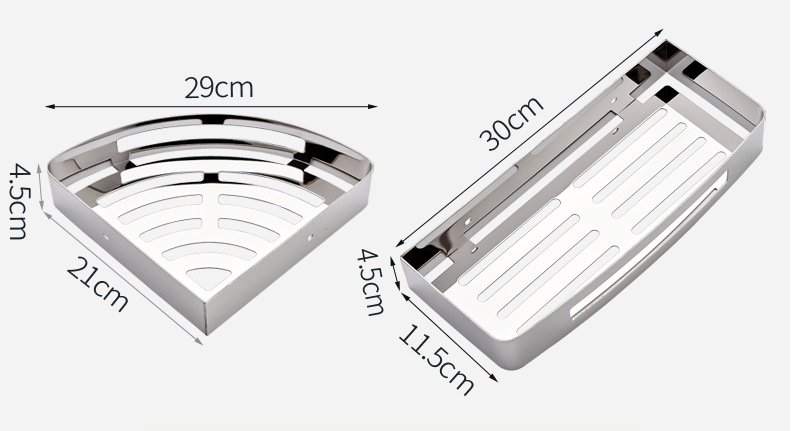 Bathroom Accessories Corner Shelf Toilet Shelf - Krosscanada