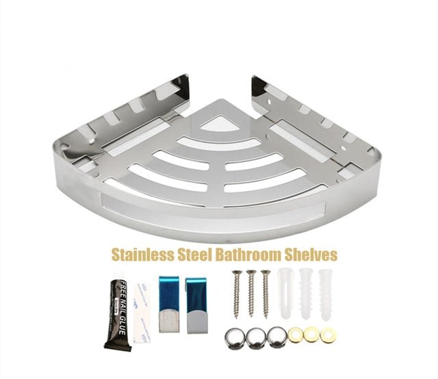 Bathroom Accessories Corner Shelf Toilet Shelf - Krosscanada