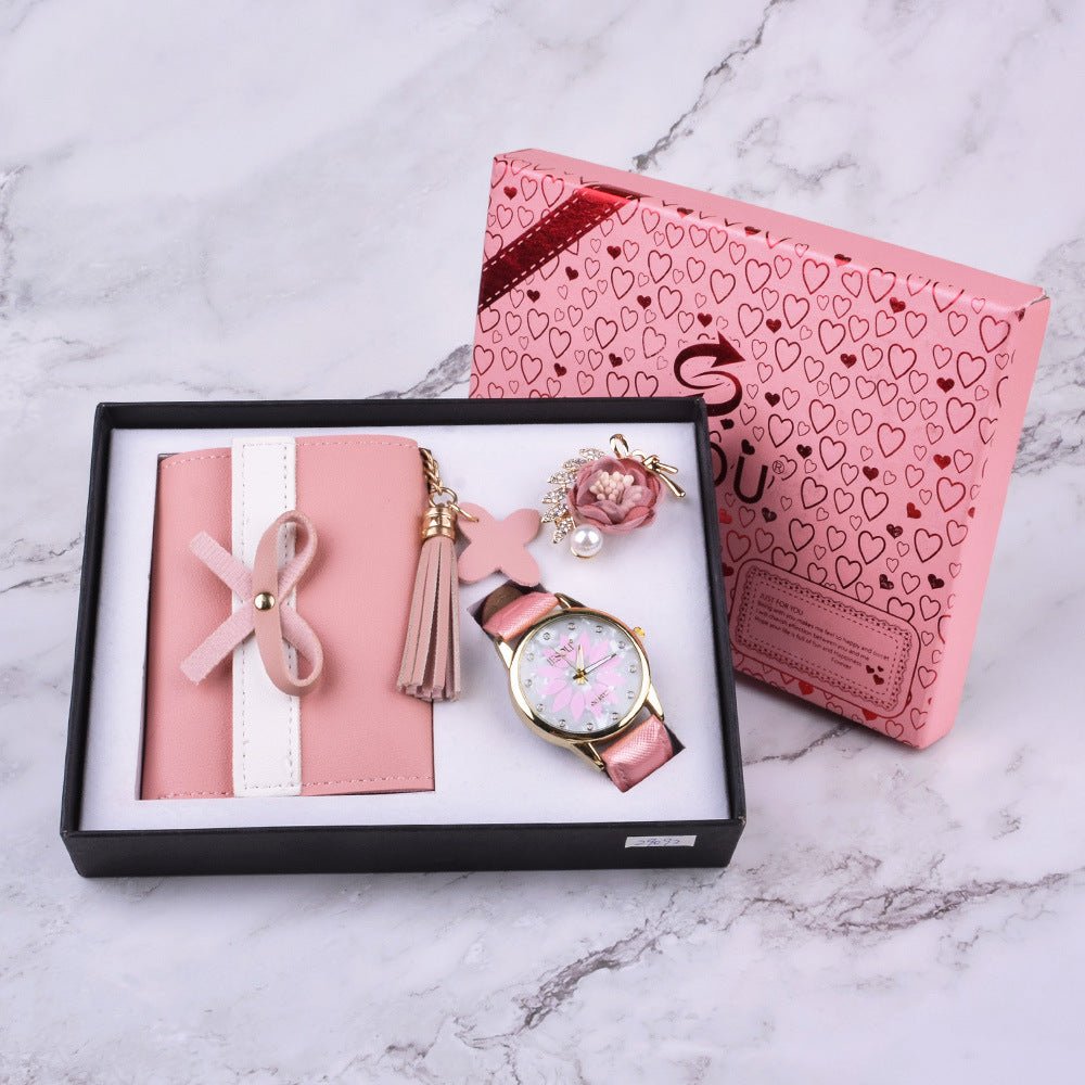 Belt Quartz Watch Boutique Set - Krosscanada