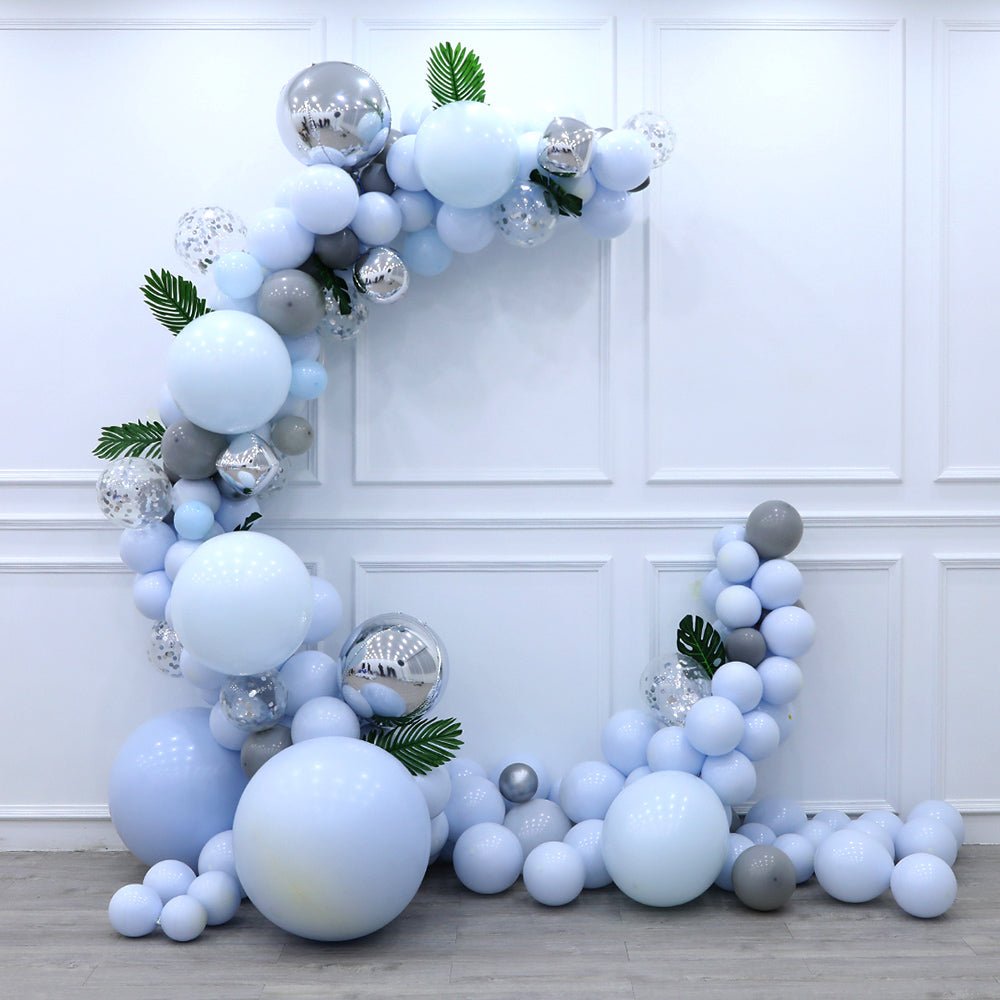 Blue Balloon Chain Set Graduation Party Birthday Scene Balloon Set Decoration Balloon Supplies - Krosscanada