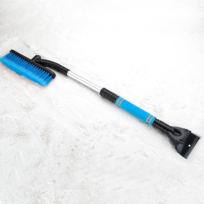 Car Cleaning Brush Ice Scraper Detachable Snow Shovel Brush Dust Remove Brush Auto Windshield Extendable Snow Brush Foam Handle - Krosscanada