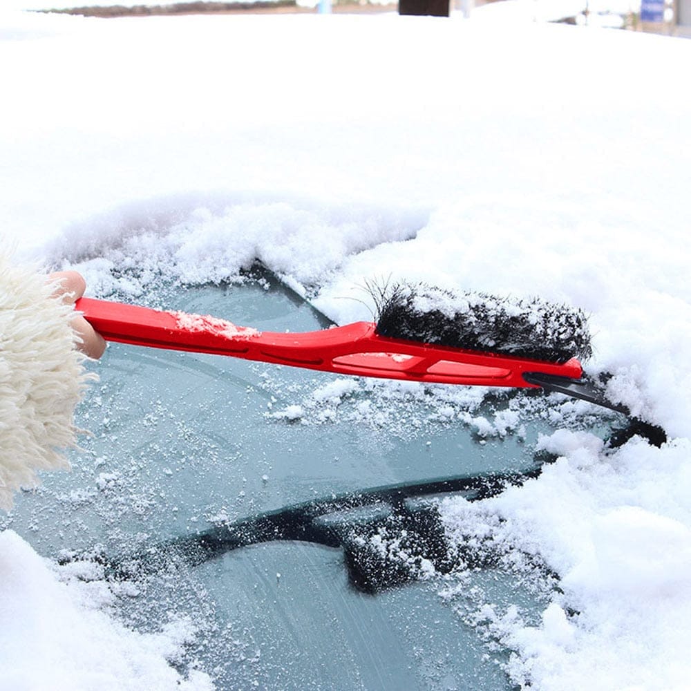 Car Styling Car Accessories Vehicle Snow Ice Scraper Snowbrush Shovel Removal 7.9 Inch Brush Winter Outdoor Clean Tool - Krosscanada
