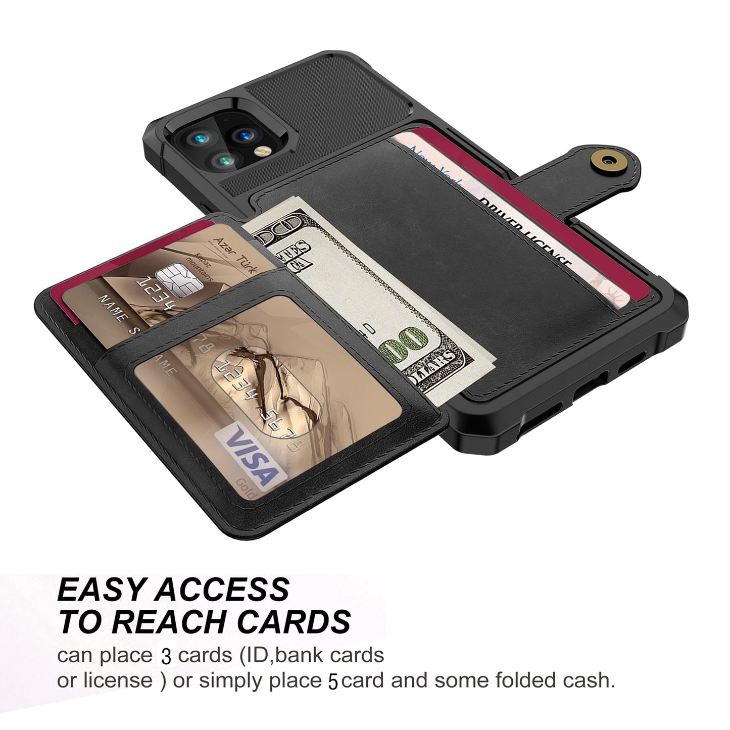 Card wallet holder phone case - Krosscanada
