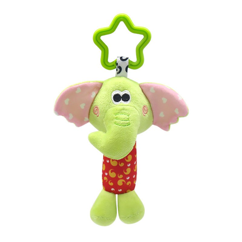 Cartoon Animal Crib With Bell Around Toy - Krosscanada