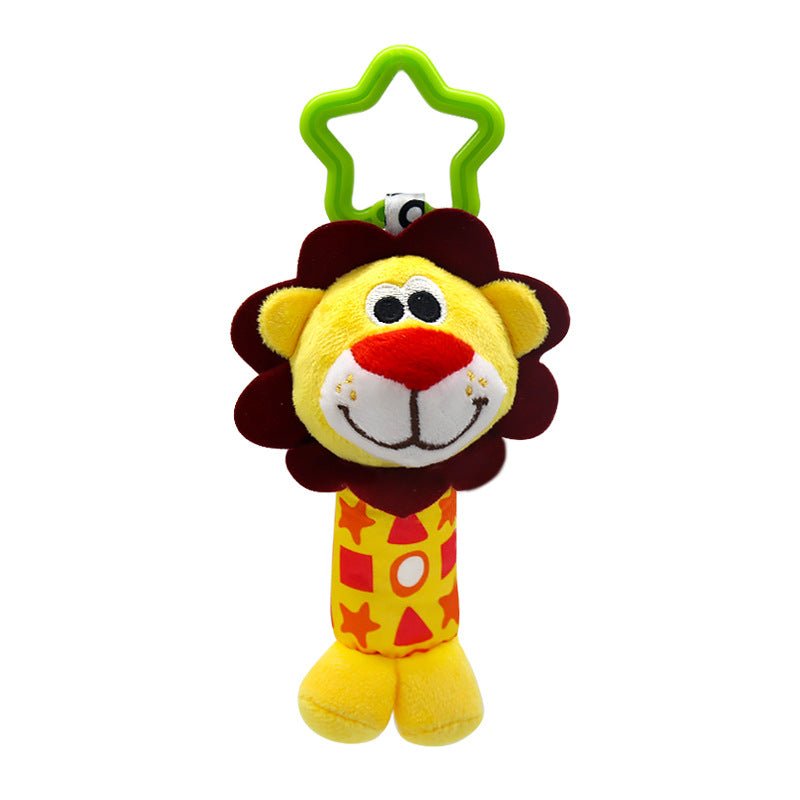 Cartoon Animal Crib With Bell Around Toy - Krosscanada