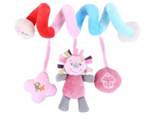 Cartoon Animal Crib With Bell Around Toy - Krosscanada