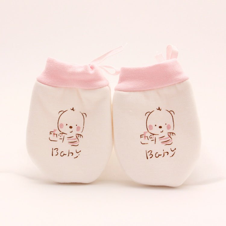 Cartoon Anti - scratch Face Gloves For Baby Products - Krosscanada