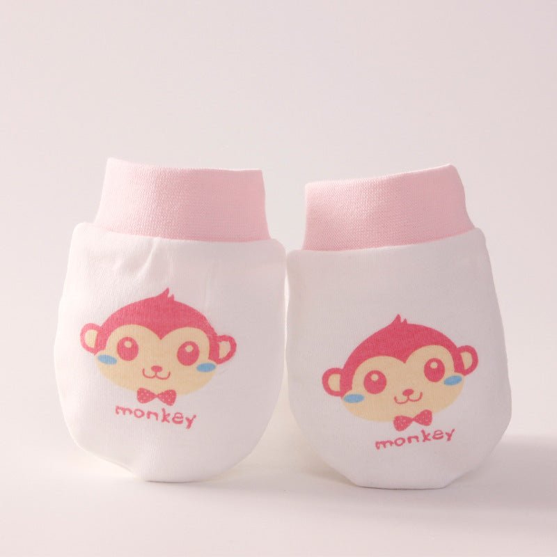 Cartoon Anti - scratch Face Gloves For Baby Products - Krosscanada
