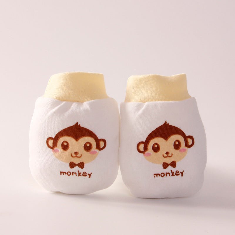 Cartoon Anti - scratch Face Gloves For Baby Products - Krosscanada