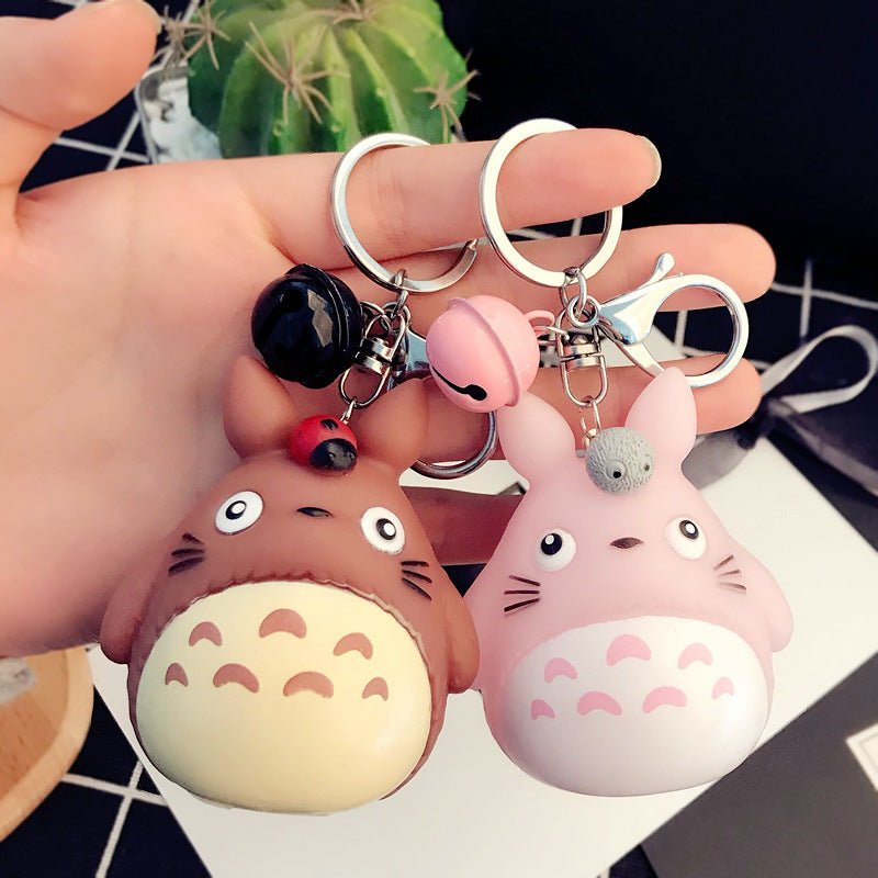 Cartoon chinchilla doll keychain - Krosscanada