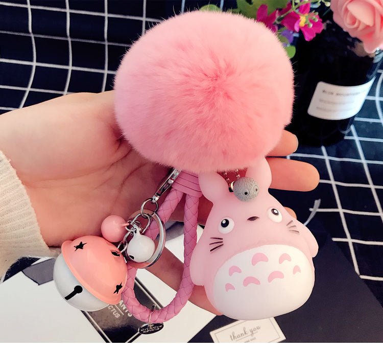 Cartoon chinchilla doll keychain - Krosscanada