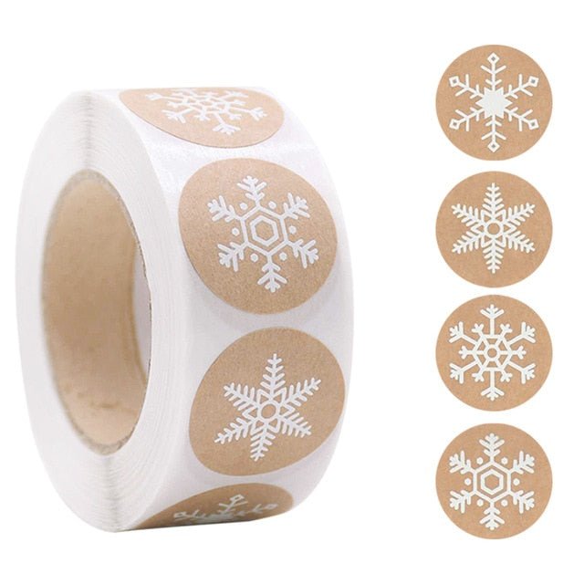 Christmas Day Decoration Gift Series Sticker Label - Krosscanada