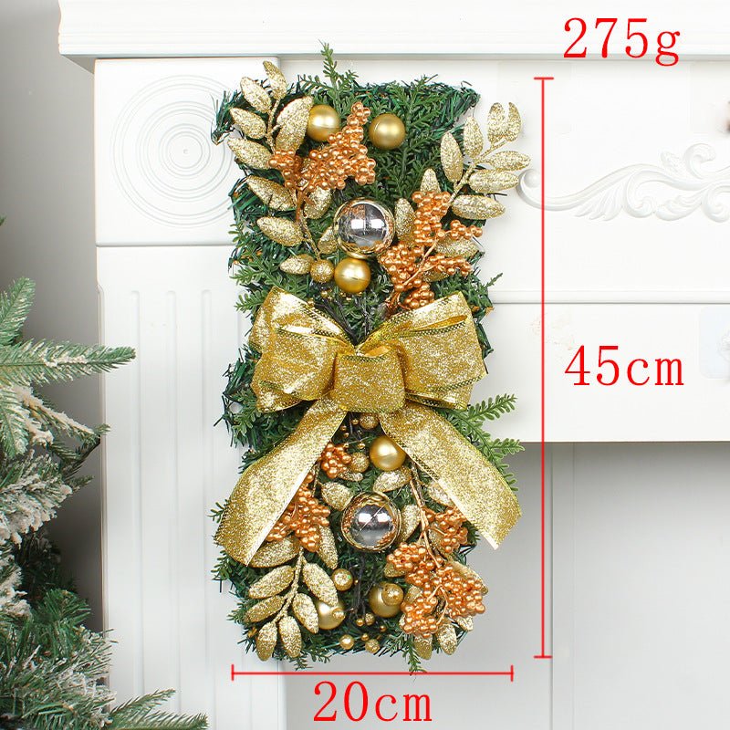 Christmas Day Door Curtain Home Decoration Hanger - Krosscanada