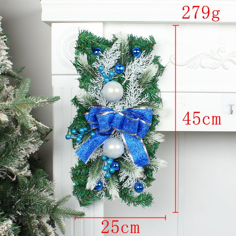 Christmas Day Door Curtain Home Decoration Hanger - Krosscanada
