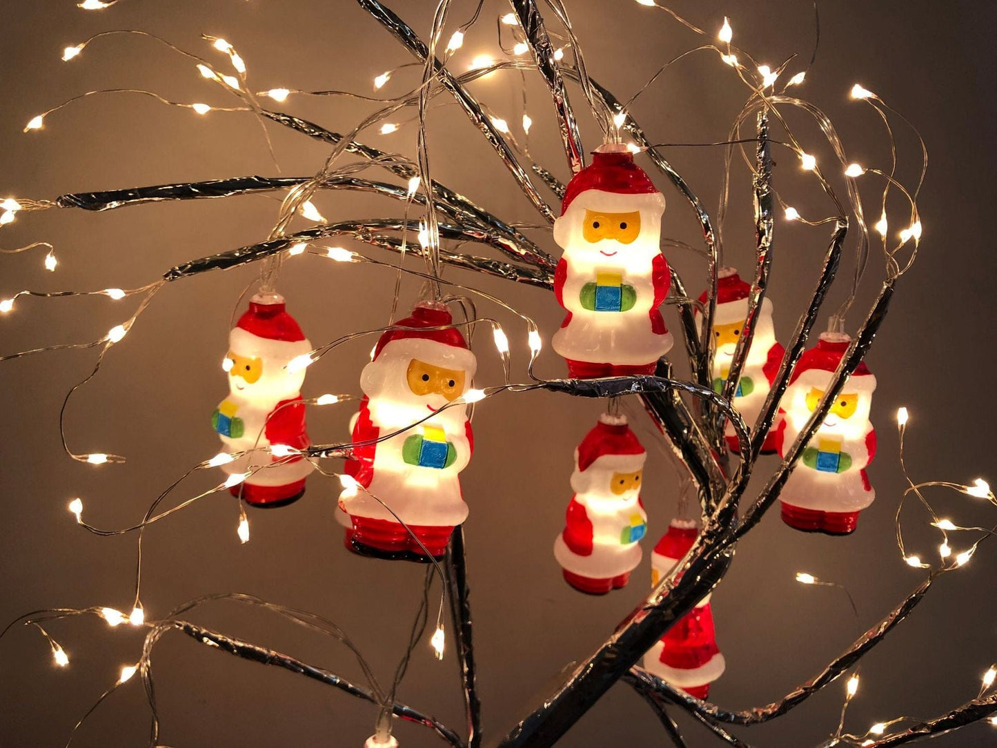 Christmas Decoration LED Santa Claus String Lights - Krosscanada