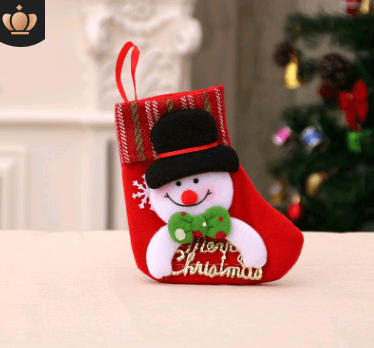 Christmas Decorations Santa Claus Socks Christmas Tree Pendant Christmas Socks Gift Bag Christmas Bag - Krosscanada