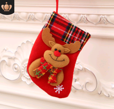 Christmas Decorations Santa Claus Socks Christmas Tree Pendant Christmas Socks Gift Bag Christmas Bag - Krosscanada