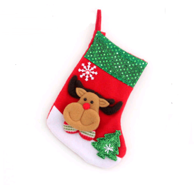 Christmas Decorations Santa Claus Socks Christmas Tree Pendant Christmas Socks Gift Bag Christmas Bag - Krosscanada