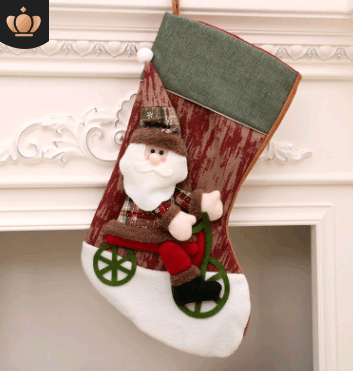 Christmas Decorations Santa Claus Socks Christmas Tree Pendant Christmas Socks Gift Bag Christmas Bag - Krosscanada
