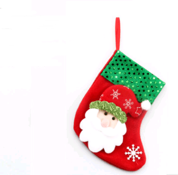 Christmas Decorations Santa Claus Socks Christmas Tree Pendant Christmas Socks Gift Bag Christmas Bag - Krosscanada