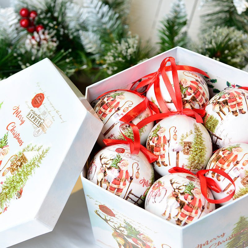 Christmas Gift Box With Christmas Tree Decoration Pendant - Krosscanada