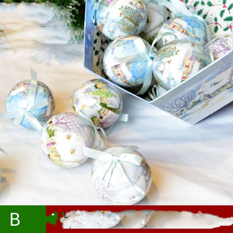 Christmas Gift Box With Christmas Tree Decoration Pendant - Krosscanada