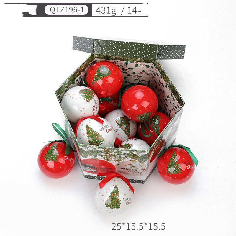 Christmas Gift Box With Christmas Tree Decoration Pendant - Krosscanada