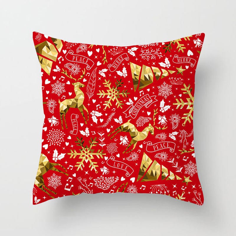 Christmas linen Pillowcase - Krosscanada