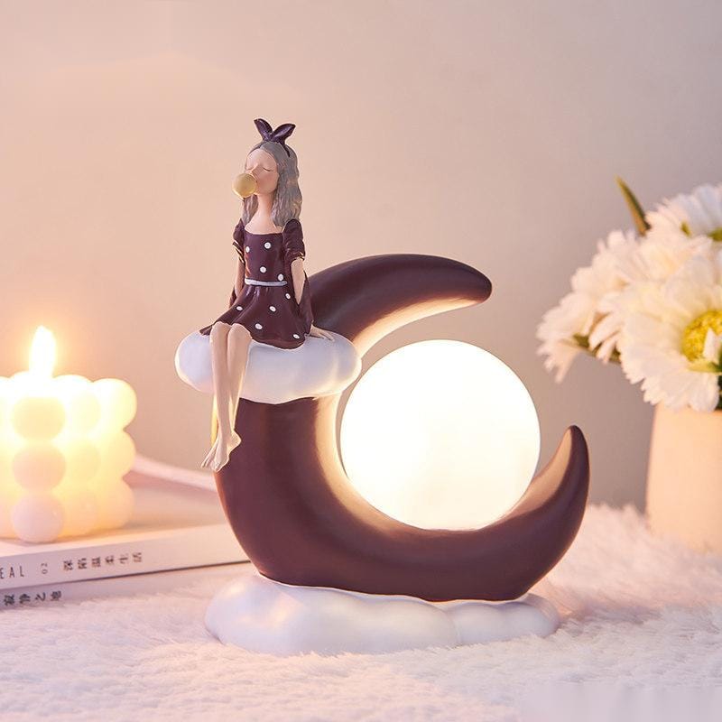 Christmas Nordic Creative Bubble Girl Moon Light - Krosscanada