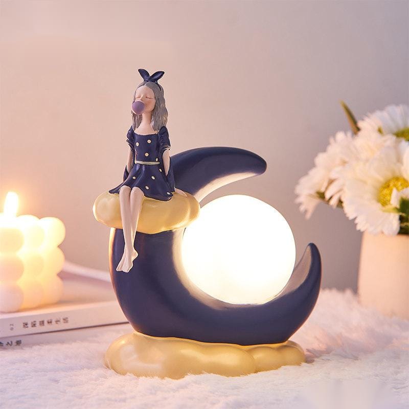 Christmas Nordic Creative Bubble Girl Moon Light - Krosscanada
