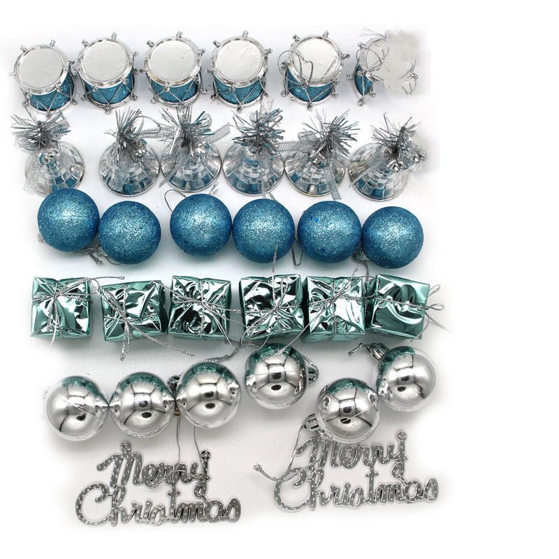 Christmas Ornament Butterfly Gift Box Pendant Arrangement - Krosscanada