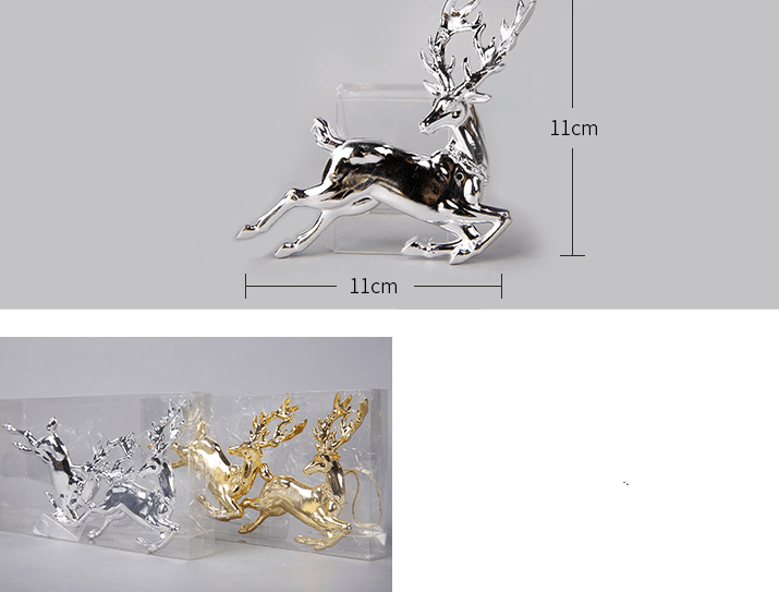 Christmas Ornaments Cute Gifts Reindeer Balls Stars Gingerbread Man Christmas Pendant Ornaments Charm - Krosscanada