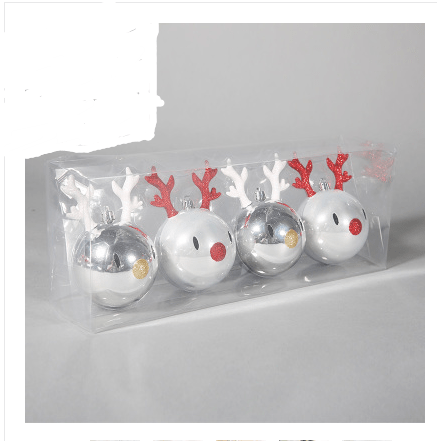 Christmas Ornaments Cute Gifts Reindeer Balls Stars Gingerbread Man Christmas Pendant Ornaments Charm - Krosscanada