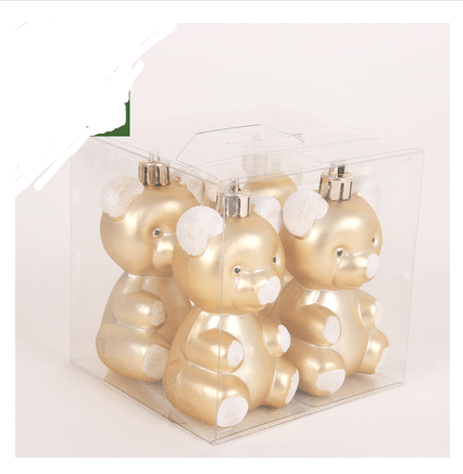 Christmas Ornaments Cute Gifts Reindeer Balls Stars Gingerbread Man Christmas Pendant Ornaments Charm - Krosscanada