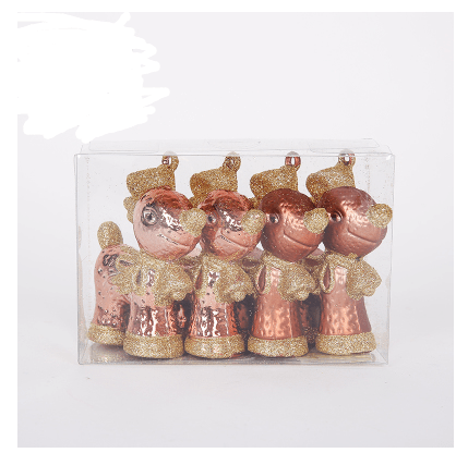 Christmas Ornaments Cute Gifts Reindeer Balls Stars Gingerbread Man Christmas Pendant Ornaments Charm - Krosscanada