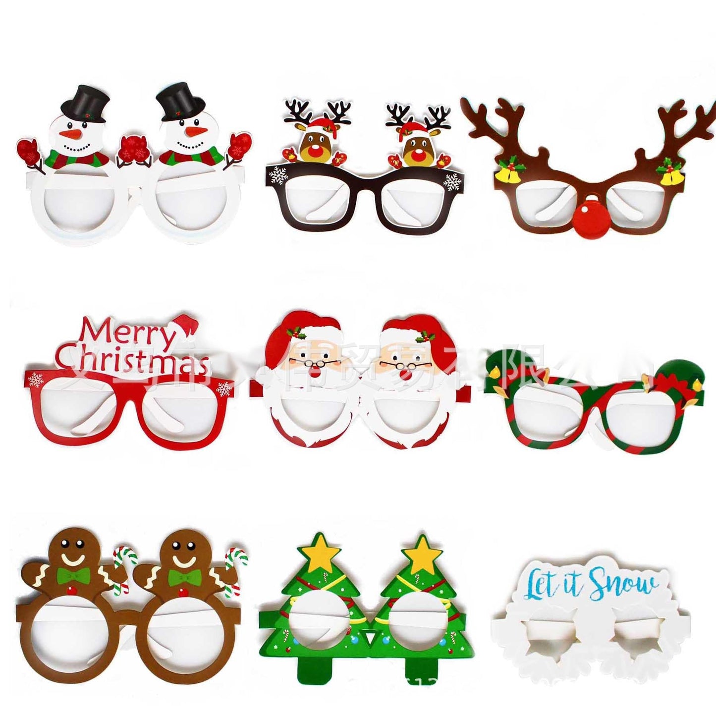 Christmas paper 3D glasses - Krosscanada