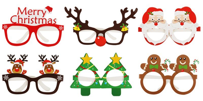 Christmas paper 3D glasses - Krosscanada