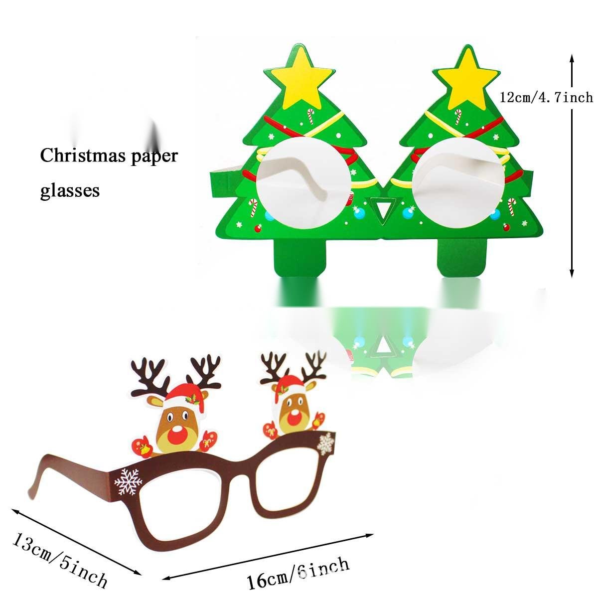 Christmas paper 3D glasses - Krosscanada