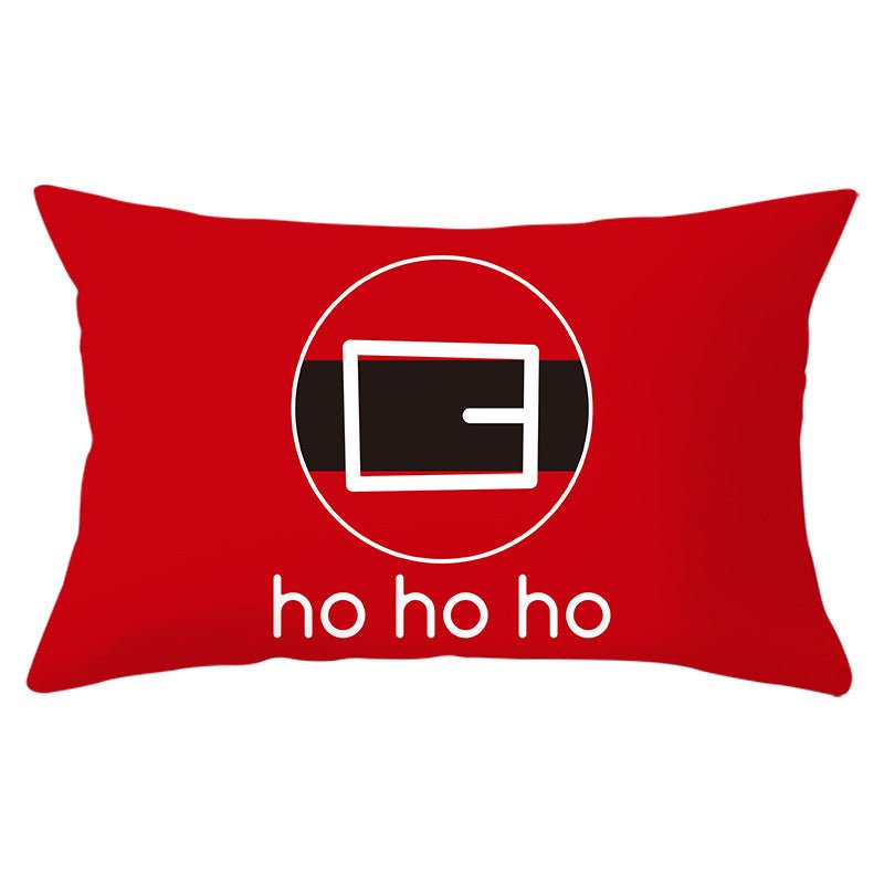 Christmas peach leather pillowcase - Krosscanada
