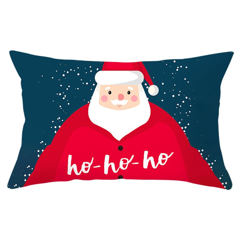 Christmas peach leather pillowcase - Krosscanada