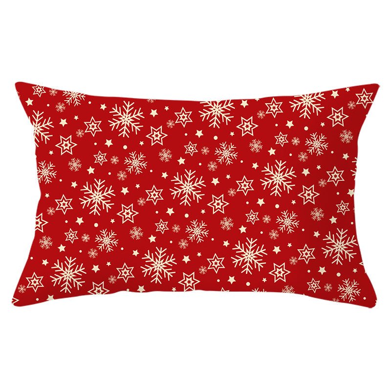 Christmas peach leather pillowcase - Krosscanada
