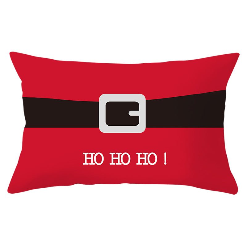 Christmas peach leather pillowcase - Krosscanada