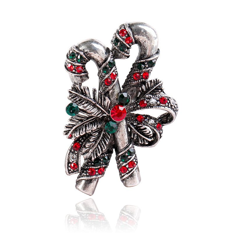 Christmas suit pin brooch - Krosscanada